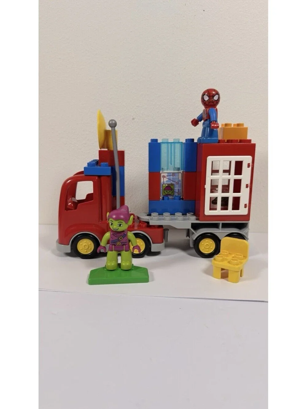 Lego Duplo Marvel 10608 Spider-Man Spider Truck Adventure Green Goblin Complete